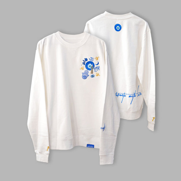 Energy Crewneck - White